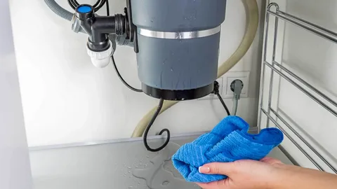 garbage disposal leaking