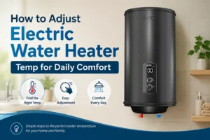 How to Adjust Electric Water Heater Temp for Daily Comfort